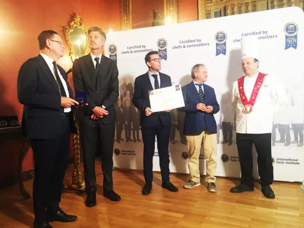 Superior Taste Award: cerimonia di consegna degli attestati ad aziende italiane particolarmente meritevoli del prestigioso feedback