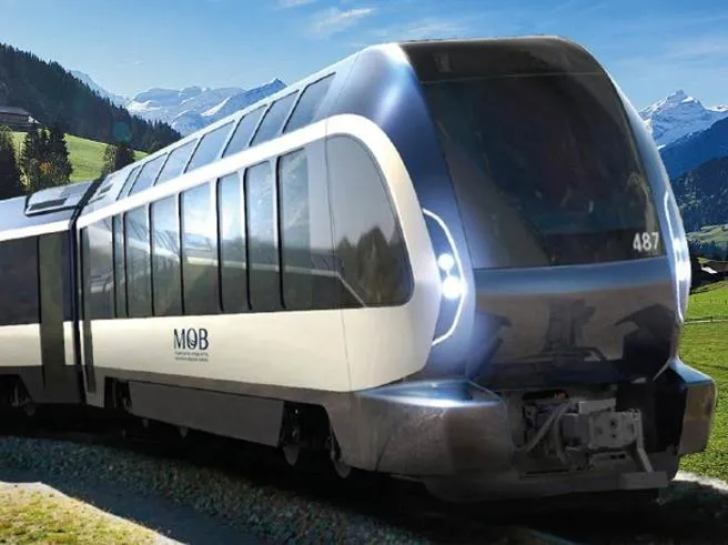 Il nuovo treno per il turismo delle Alpi: ecco il Goldenpass Express firmato da Pininfarina