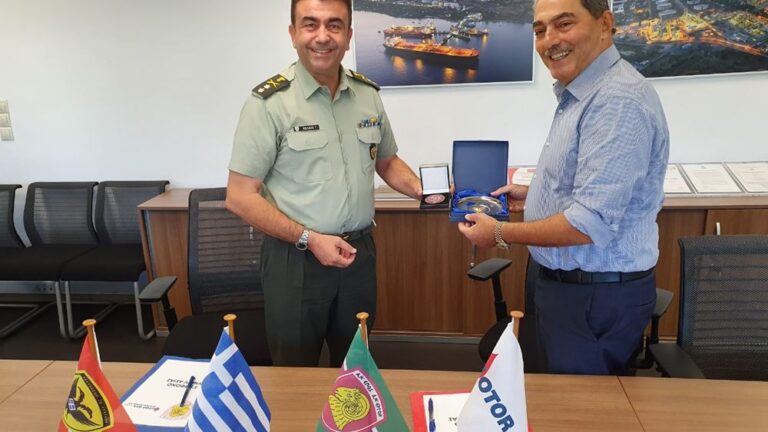 Σύμφωνο συνεργασίας του ΓΕΣ με την MOTOR OIL