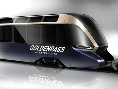 Il nuovo treno per il turismo delle Alpi: ecco il Goldenpass Express firmato da Pininfarina