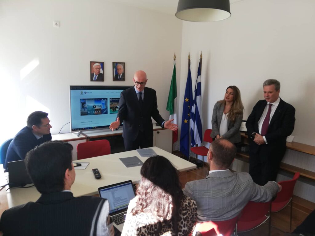 Παρουσίαση του προγράμματος Agora Calabria στο Ελληνο Ιταλικό Επιμελητήριο Αθήνας