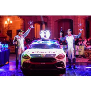 O Andrea Nucita κατακτά στο νήμα το Abarth Rally Cup 2019