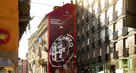 Δημιουργεί τέχνη με κάθε αφορμή η Alfa Rοmeo