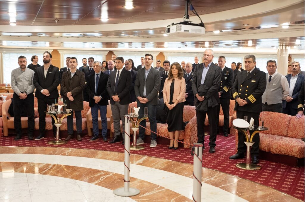 “ΒΑΠΤΙΣΤΗΚΕ” ΤΟ “ΚΥΔΩΝ ΠΑΛΑΣ” ΜΕ “ΝΟΝΟ” ΤΟΝ ΑΝΤΙΠΕΡΙΦΕΡΕΙΑΡΧΗ ΧΑΝΙΩΝ κ. Ν. ΚΑΛΟΓΕΡΗ – ΤΕΛΕΣΗ ΑΓΙΑΣΜΟΥ ΑΠΟ ΤΟΝ ΣΕΒΑΣΜΙΟΤΑΤΟ ΜΗΤΡΟΠΟΛΙΤΗ ΚΥΔΩΝΙΑΣ ΚΑΙ ΑΠΟΚΟΡΩΝΟΥ κ.κ. ΔΑΜΑΣΚΗΝΟ