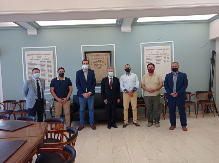 Υπογραφή μνημονίου συνεργασίας μεταξύ του ΕΣΠ και του Συνδέσμου Εμπορικών Αντιπροσώπων και Διανομέων Πειραιά με το Ελληνο Ιταλικό Επιμελητήριο Αθήνας
