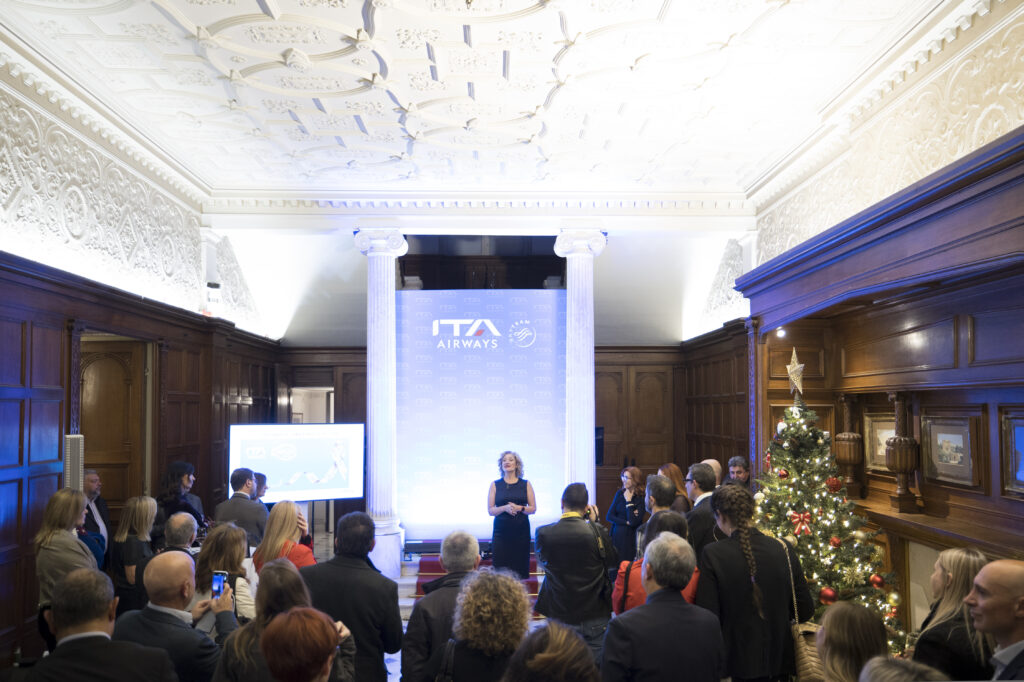 Εκδήλωση της ITA Airways στην Ιταλική Πρεσβεία στην Αθήνα στις 14 Δεκεμβρίου 2022