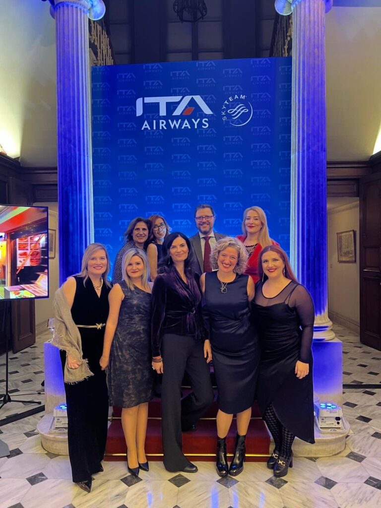 Εκδήλωση της ITA Airways στην Ιταλική Πρεσβεία στην Αθήνα στις 14 Δεκεμβρίου 2022