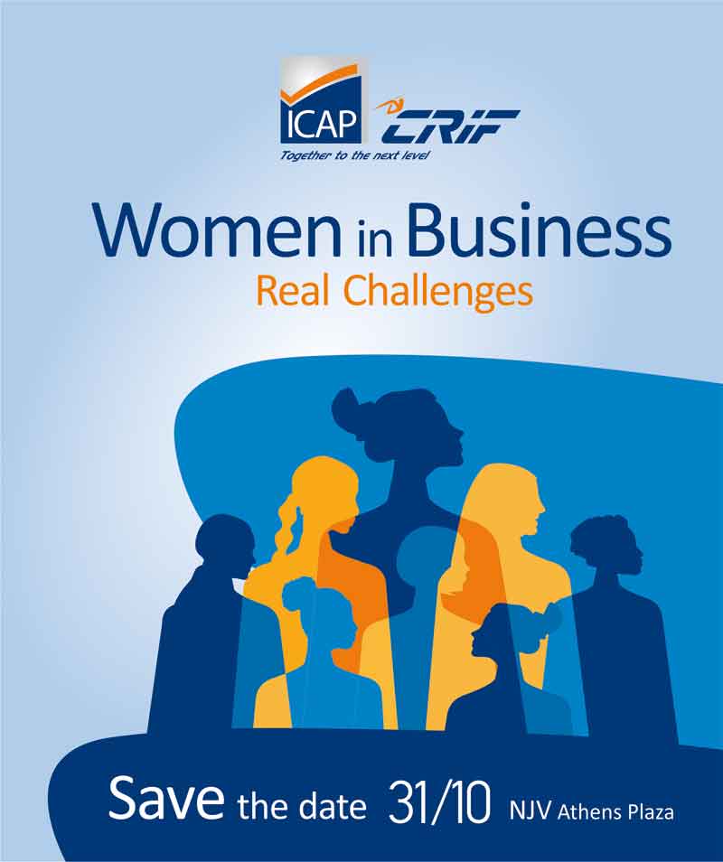 Έρχεται τo 10ο forum Women in Business, της ICAP CRIF.
