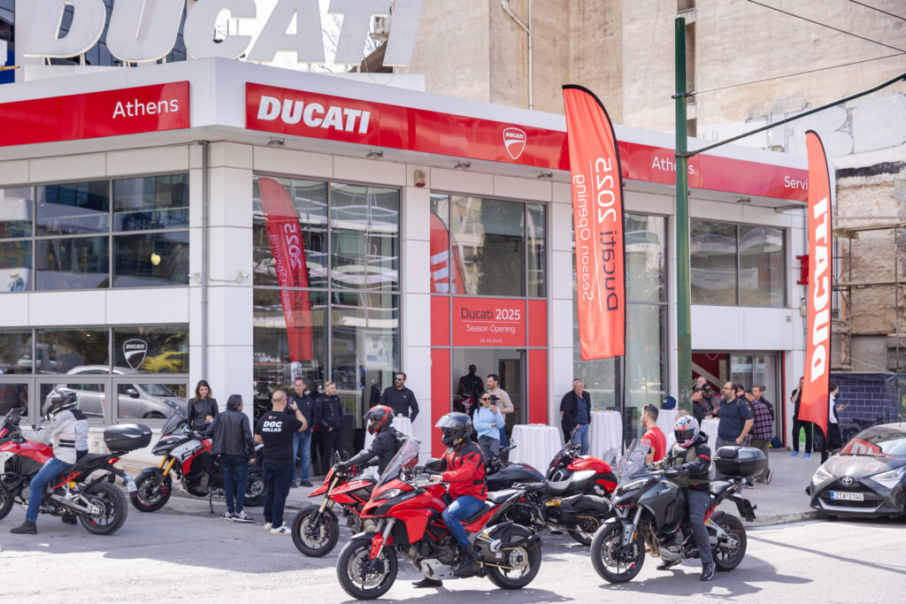 Ducati Season Opening 2025 Ένα εκρηκτικό ξεκίνημα για τη νέα σεζόν στο Ducati Athens!