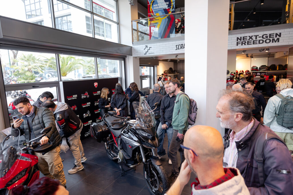 Ducati Season Opening 2025 Ένα εκρηκτικό ξεκίνημα για τη νέα σεζόν στο Ducati Athens!
