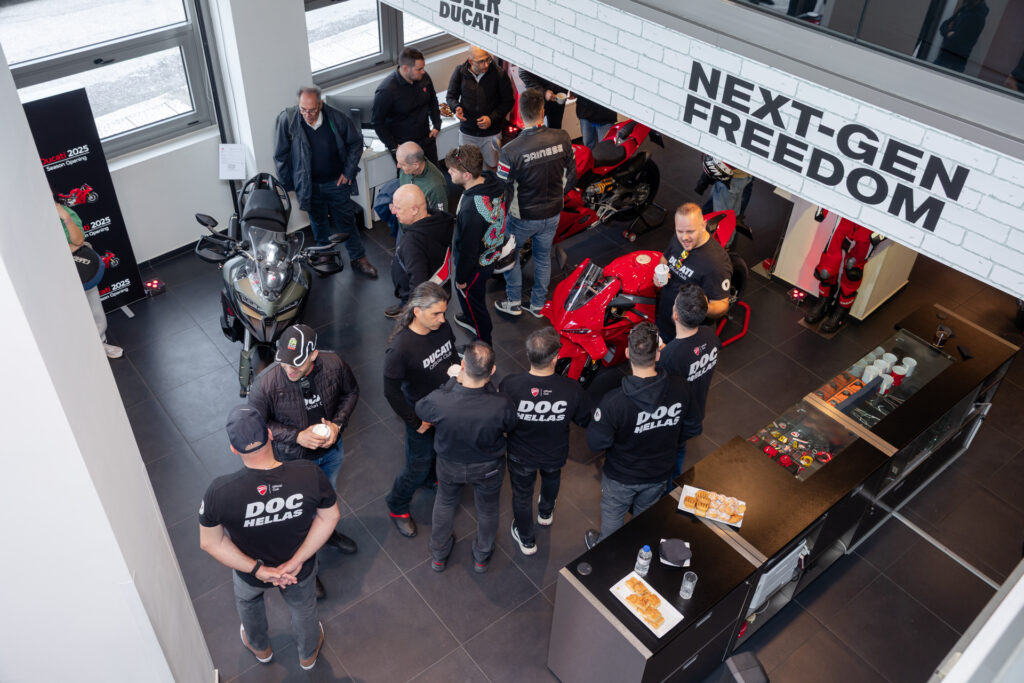 Ducati Season Opening 2025 Ένα εκρηκτικό ξεκίνημα για τη νέα σεζόν στο Ducati Athens!