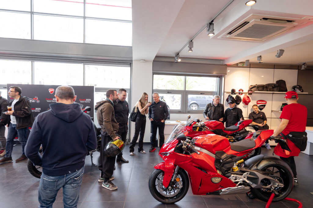 Ducati Season Opening 2025 Ένα εκρηκτικό ξεκίνημα για τη νέα σεζόν στο Ducati Athens!