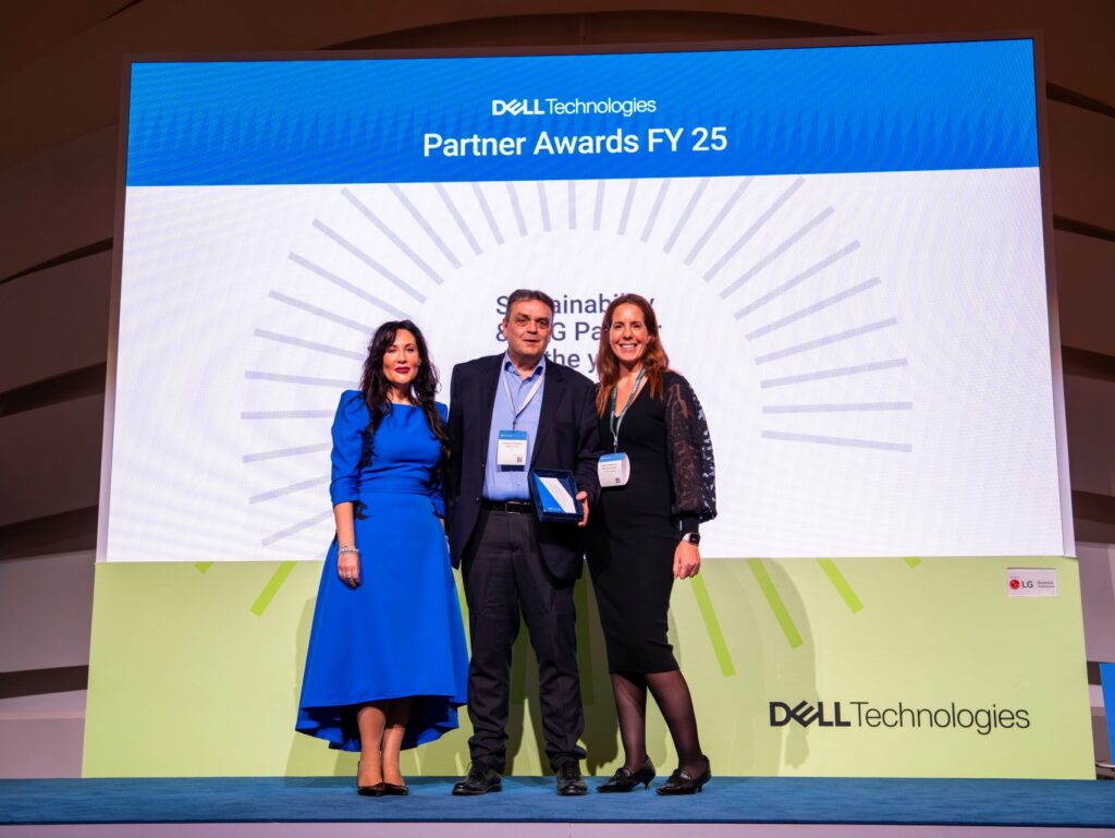 Διπλή διάκριση για την AMPLUS στο Dell Event 2025  “Innovate with Data”-Τα βραβεία “Services Sales Partner of the Year” και “Sustainability & ESG Partner of the Year”, επιβεβαιώνουν την ηγετική θέση της εταιρείας στην αγορά τεχνολογίας