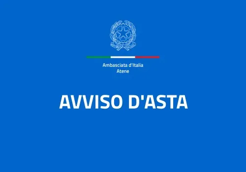 Avviso di seconda “Asta Pubblica” per la vendita di un immobile a Salonicco