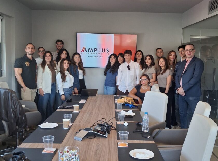 Amplus Technologies : Επίσκεψη 16 προπτυχιακών και μεταπτυχιακών Ιταλών φοιτητών